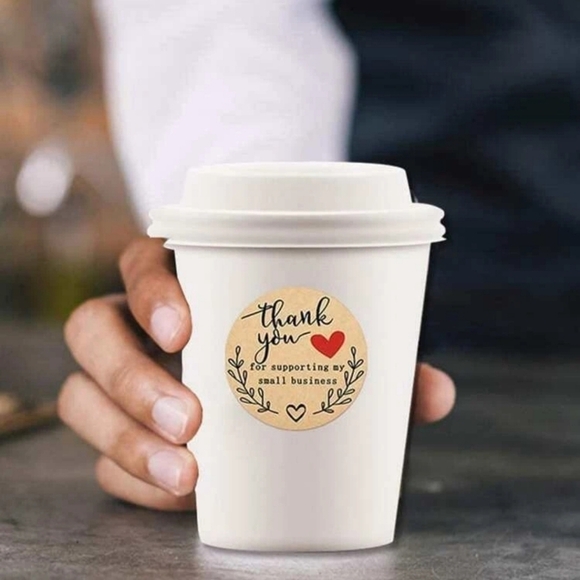 Thank You ♡ for Supporting my Small Business Stickers - Picture 2 of 4